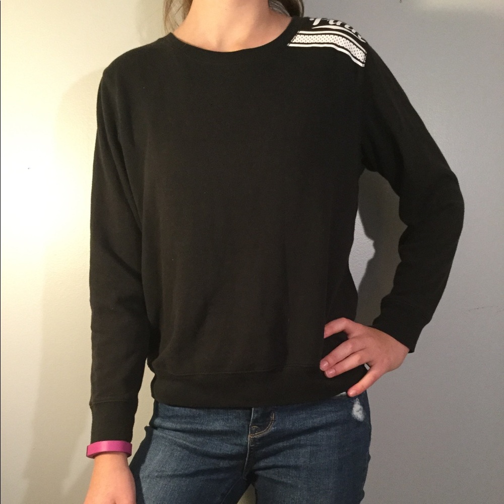 Black Pink sweatshirt XS! Good condition